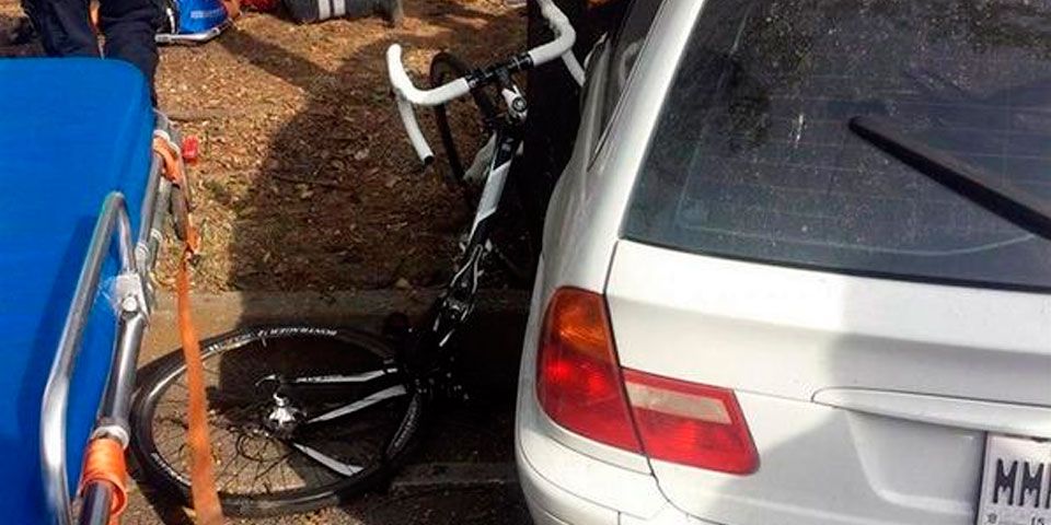 Libre bajo fianza hombre que atropelló a ciclista