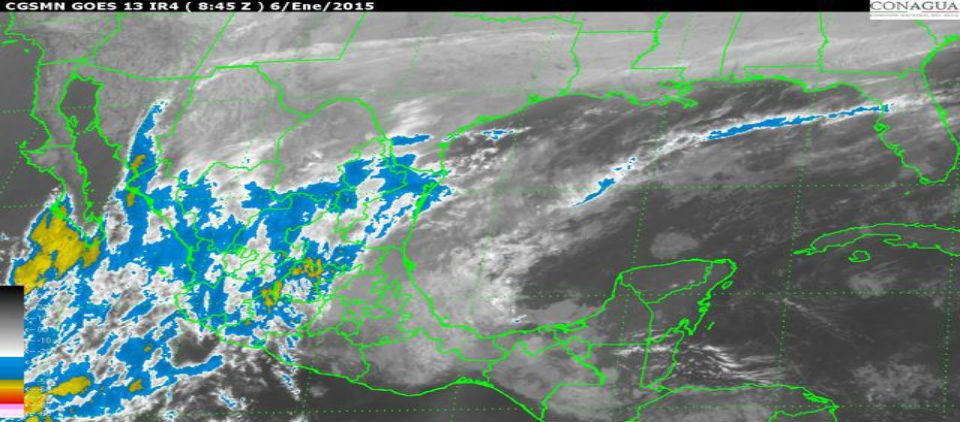 Ambiente frío y evento de norte se prevén en algunas partes del país