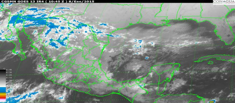 Lluvias y evento de norte se prevén en algunas partes del país