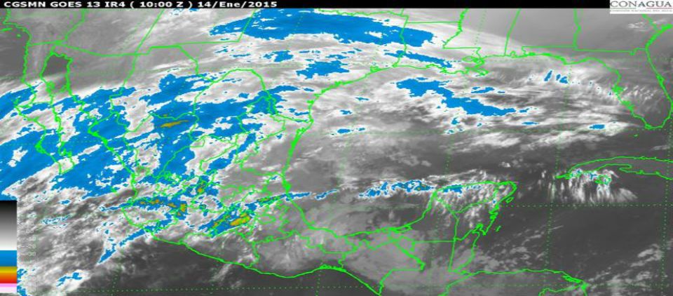 Meteorológico prevé lluvias y ambiente frío en el país