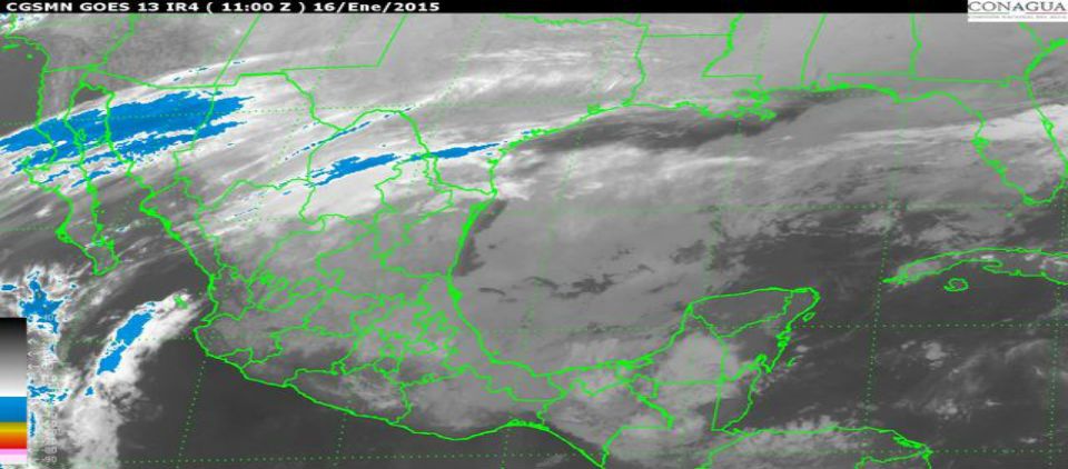 Gran parte del país tendrá temperaturas frías por el frente frío número 26