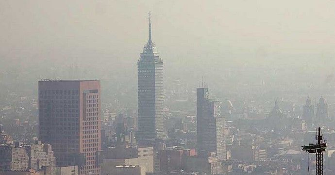 Valle de México empieza con mala calidad del aire el 2015