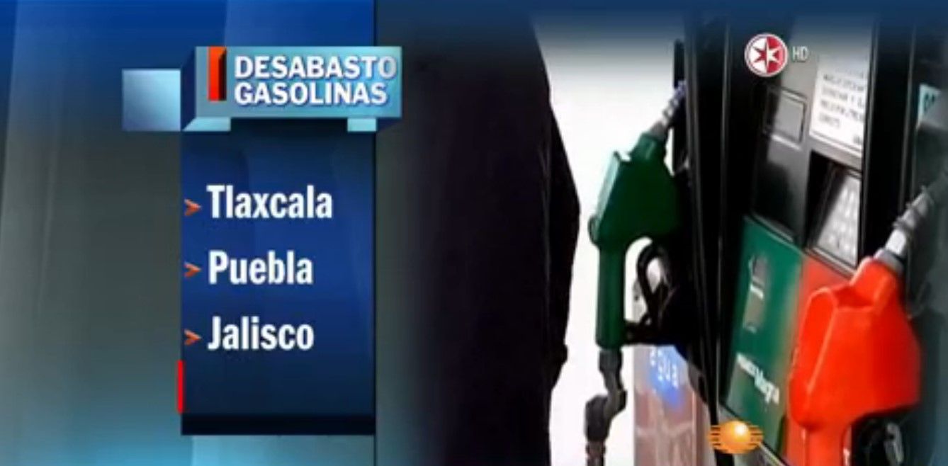 Continúa desabasto de combustible en Puebla y Tlaxcala