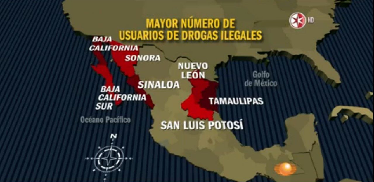 Crecen las adicciones en México