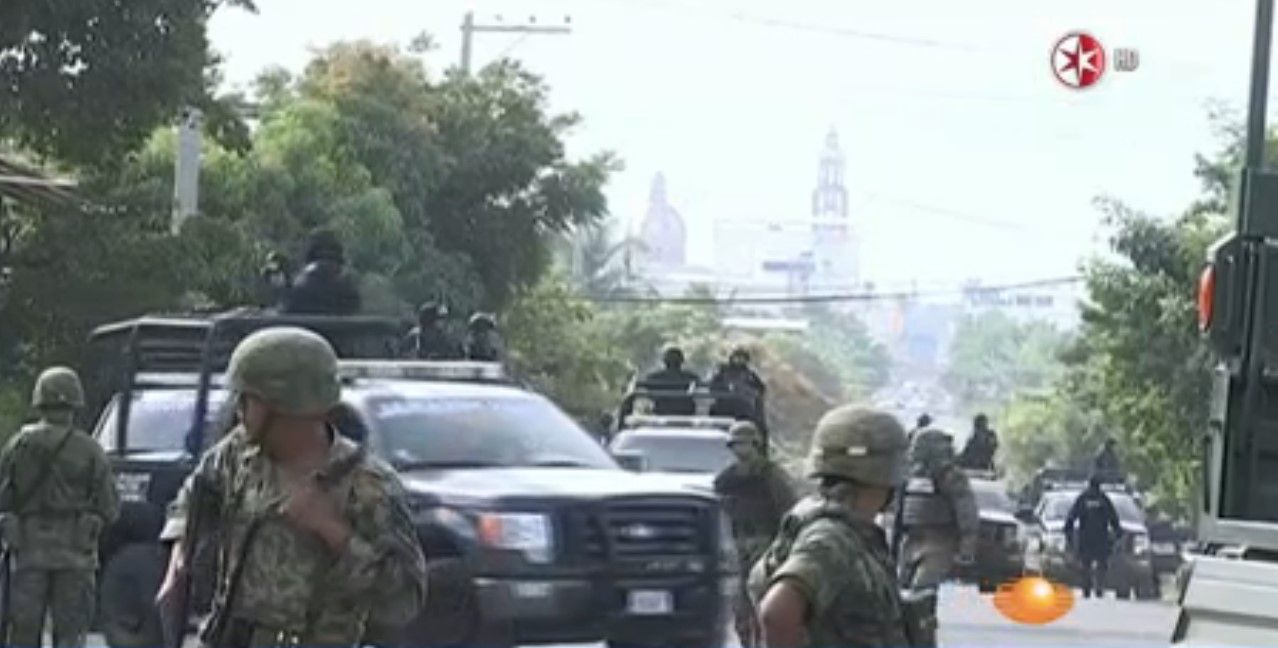 Dan a conocer videos del enfrentamiento en Apatzingán Dan a conocer videos del enfrentamiento en Apatzingán