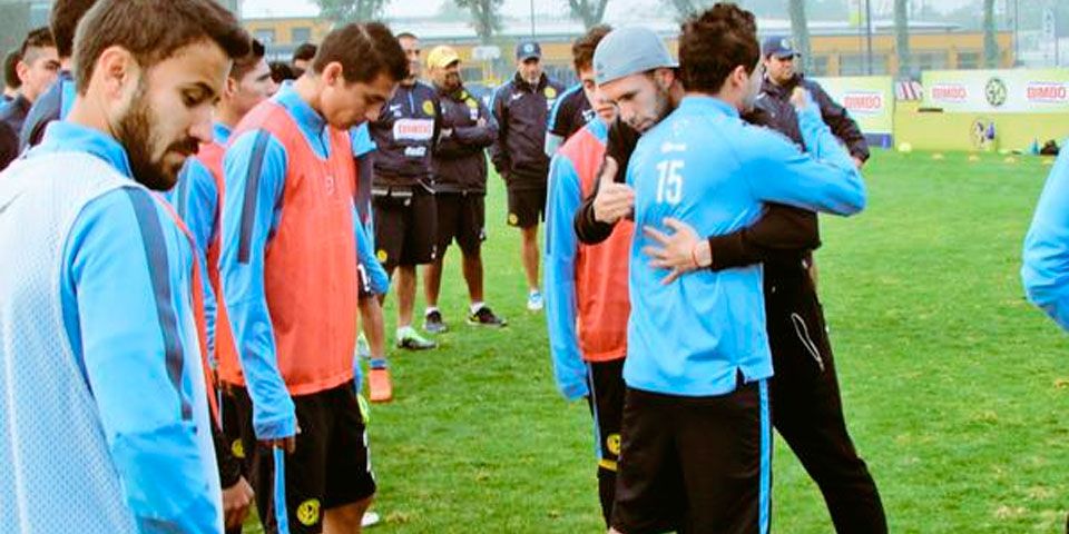 Miguel Layún se despidió del plantel del América Miguel Layún se despidió del plantel del América