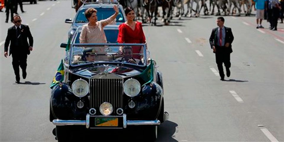 Inicia segundo mandato de Dilma Rousseff en Brasil