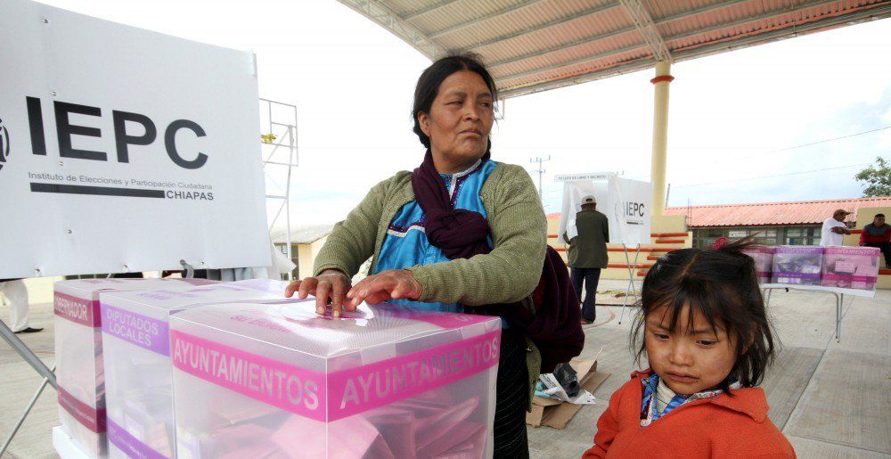 Chiapas celebrará comicios hasta julio