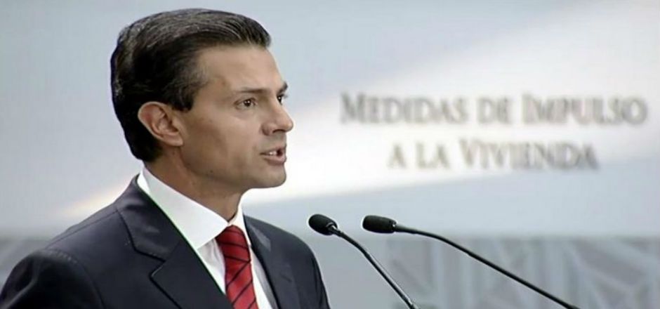 EPN anuncia medidas de impulso a la vivienda