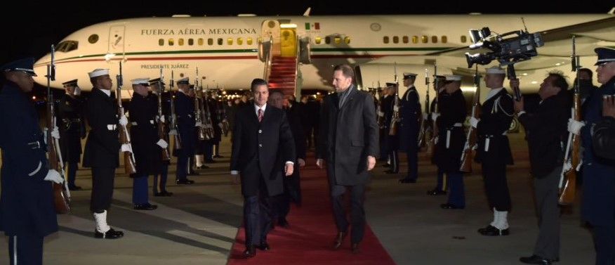 Inicia EPN visita de trabajo a Washington