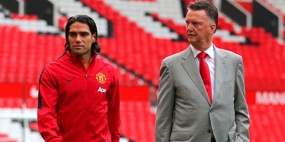 Van Gaal cuestiona calidad de Falcao Van Gaal cuestiona calidad de Falcao