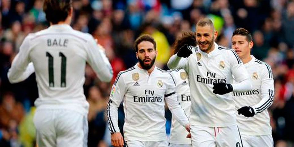 Real Madrid golea a la Real Sociedad Real Madrid golea a la Real Sociedad