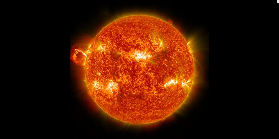 Detectan llamaradas solares clase C