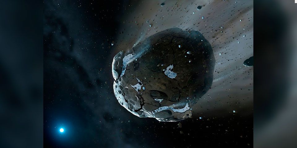 NASA muestra imágenes de asteroide con pequeña luna