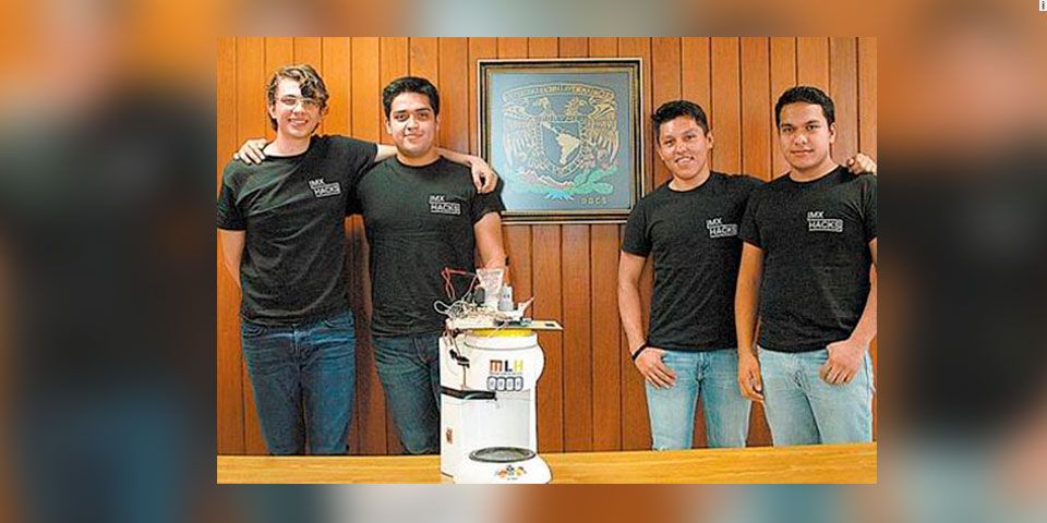 Estudiantes mexicanos crearon app para preparar café