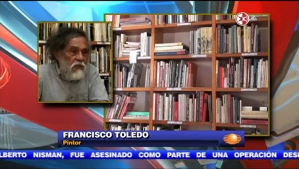 Francisco Toledo dona su acervo a los mexicanos