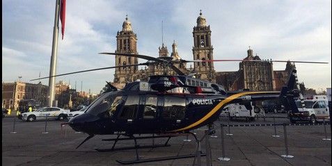 Mancera entrega helicópteros y vehículos a SSPDF Mancera entrega helicópteros y vehículos a SSPDF