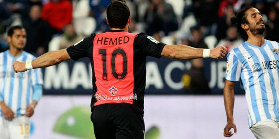 Cae Málaga ante Almería con penal inexistente