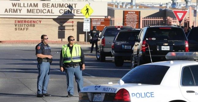 Suman 2 muertos por balacera en hospital militar de Texas