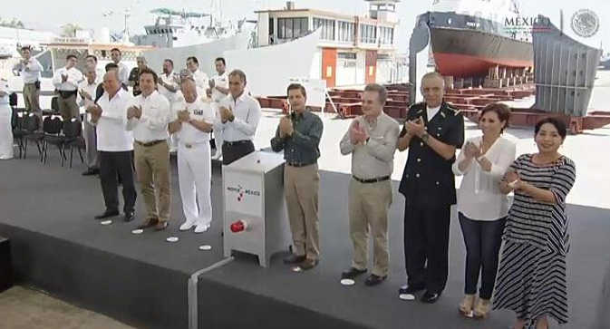 Enrique Peña Nieto inaugura ducto de gas natural en Oaxaca