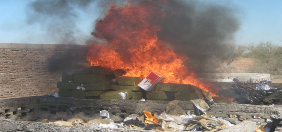 Incineran más de 4 toneladas de droga en NL