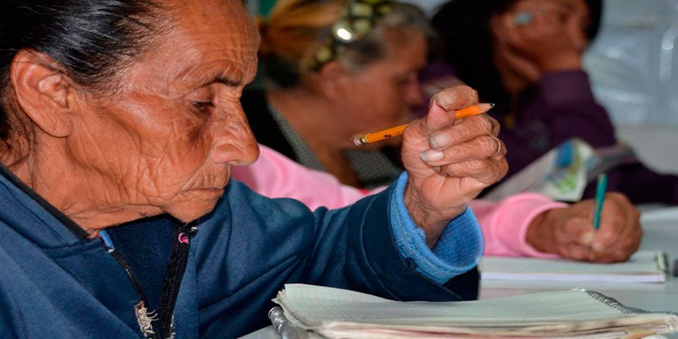 Casi 400 mil personas aprenderán a leer y escribir este año