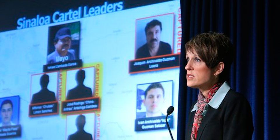 Anuncia EEUU cargos contra 60 miembros de Cártel de Sinaloa Anuncia EEUU cargos contra 60 miembros de Cártel de Sinaloa