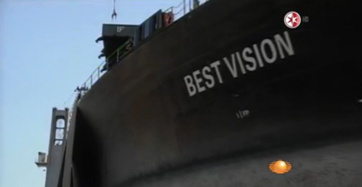 Liberan y vuelven a detener el buque Best Vision