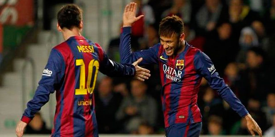 Barcelona golea 6-0 al Elche Barcelona golea 6-0 al Elche