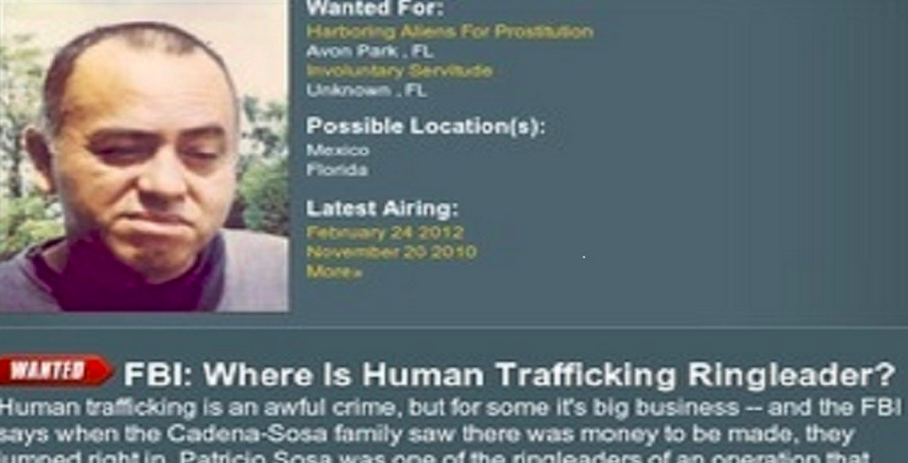 Condenan a mexicano a 15 años de prisión por trata Condenan a mexicano a 15 años de prisión por trata