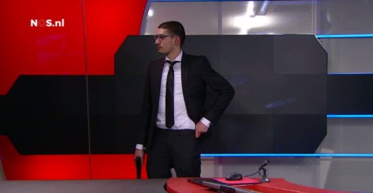 Detienen a hombre armado que irrumpió en canal de TV holandés
