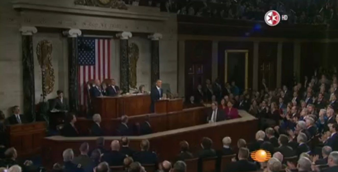 Obama presenta su informe de gobierno Obama presenta su informe de gobierno