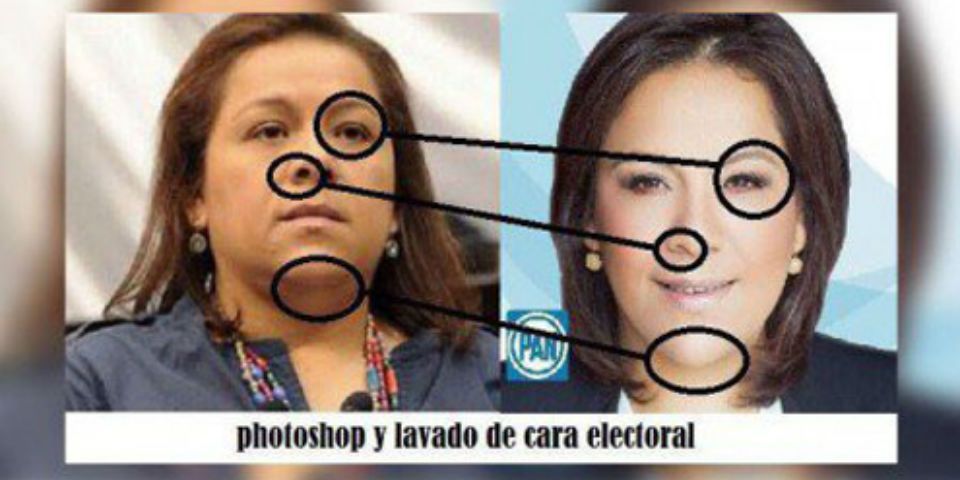 Cambia de rostro para ser diputada