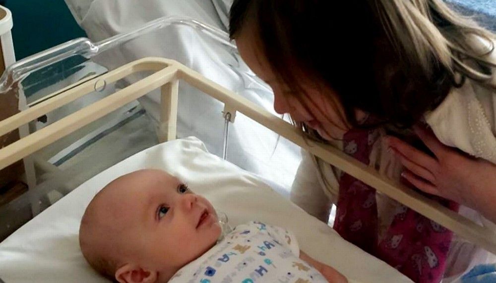 Un bebé sufre anomalía genética única en el mundo Un bebé sufre anomalía genética única en el mundo