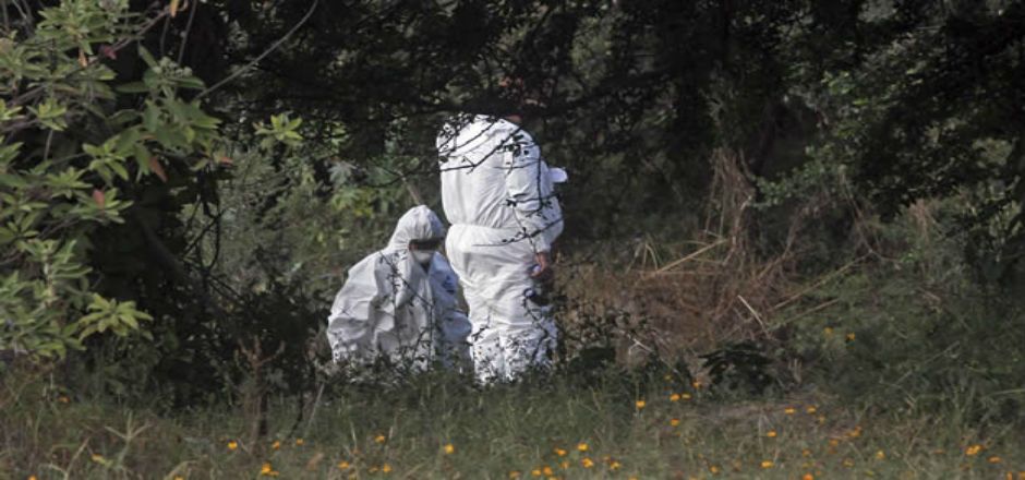 Concluyen PGR y familiares búsqueda en fosas de Iguala