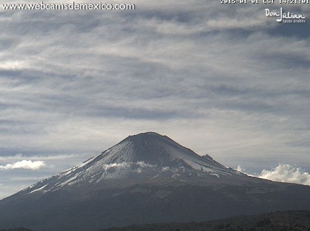 Un sismo y 46 exhalaciones del Popocatépetl durante Año Nuevo Un sismo y 46 exhalaciones del Popocatépetl durante Año Nuevo