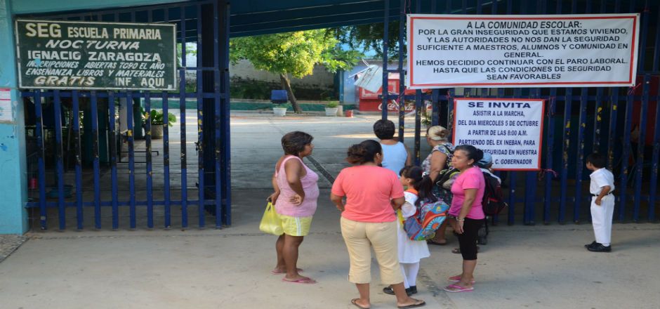 Garantizan seguridad para el regreso a clases en Acapulco