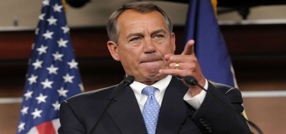 John Boehner fue reelegido presidente de la C&aacute;mara de Representantes