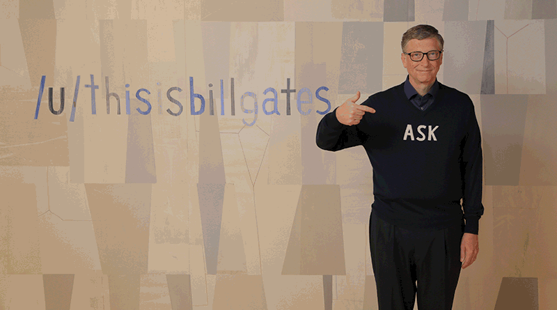 Bill Gates responde preguntas de internautas