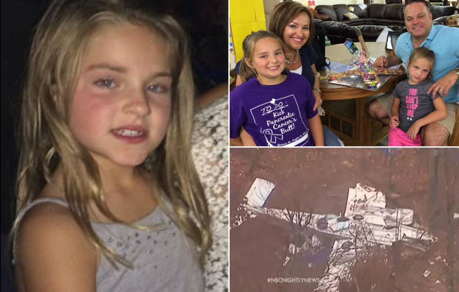 Sobrevive niña a caída de avión en la que muere su familia Sobrevive niña a caída de avión en la que muere su familia