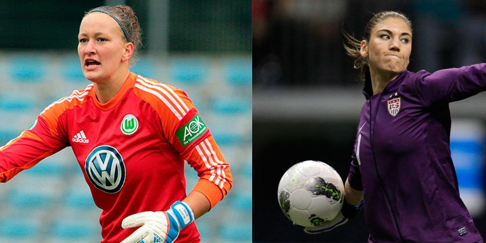 Porteras de EE.UU. y Alemania, las mejores del 2014 Porteras de EE.UU. y Alemania, las mejores del 2014