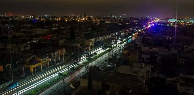 Apagón en SLP deja a casi toda la ciudad sin electricidad