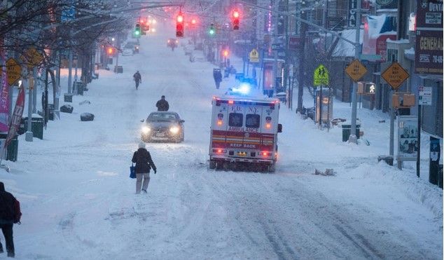 Prevén nevada histórica para el noreste de Estados Unidos Prevén nevada histórica para el noreste de Estados Unidos