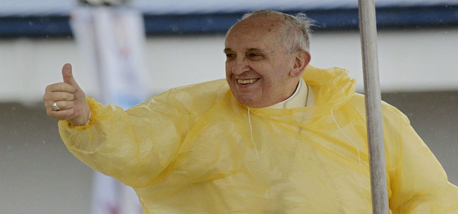 Tormenta acorta visita del papa a Tacloban Tormenta acorta visita del papa a Tacloban