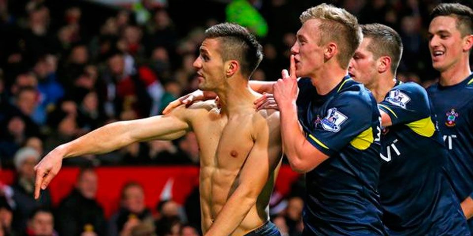 Southampton silencia el Old Trafford
