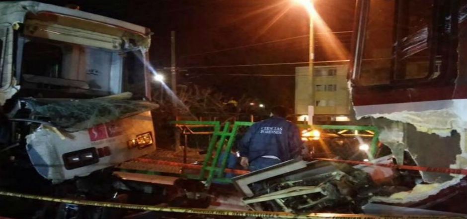 Chocan dos vagones del Tren Ligero de Guadalajara