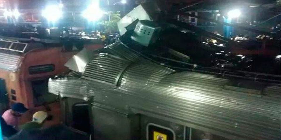 Chocan dos trenes en Río de Janeiro Chocan dos trenes en Río de Janeiro