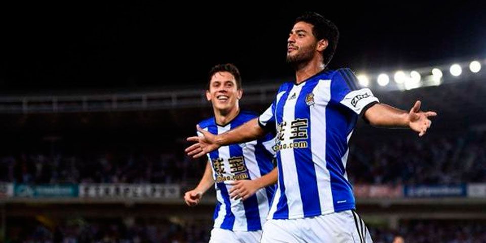 Con gol de Vela, Real Sociedad empata ante el Granada
