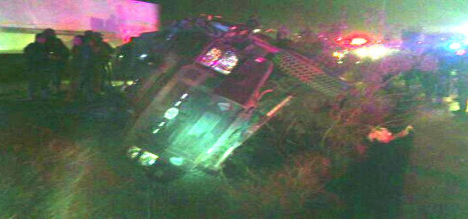 Seis militares heridos por volcadura de vehículo