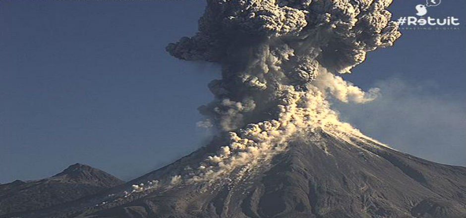 Explosión del Volcán de Fuego